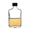 High End Spirits Bottles Glass Material Flat Small Wine Bottles 100ml