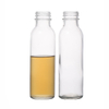 Recycled Cylinder Glass Juice Bottle 350ml Beverage Drinking Packaging