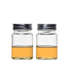 Square Shape Glass Food Storage Jars 380ml Jam Jars