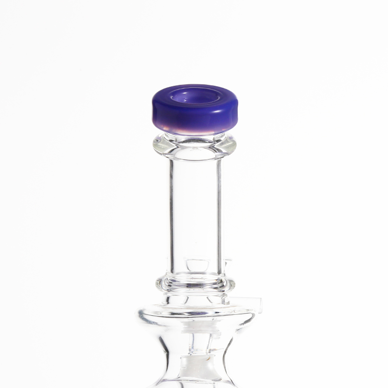 KDG Smoke Small Water Bottle Hookah Glass Transparent