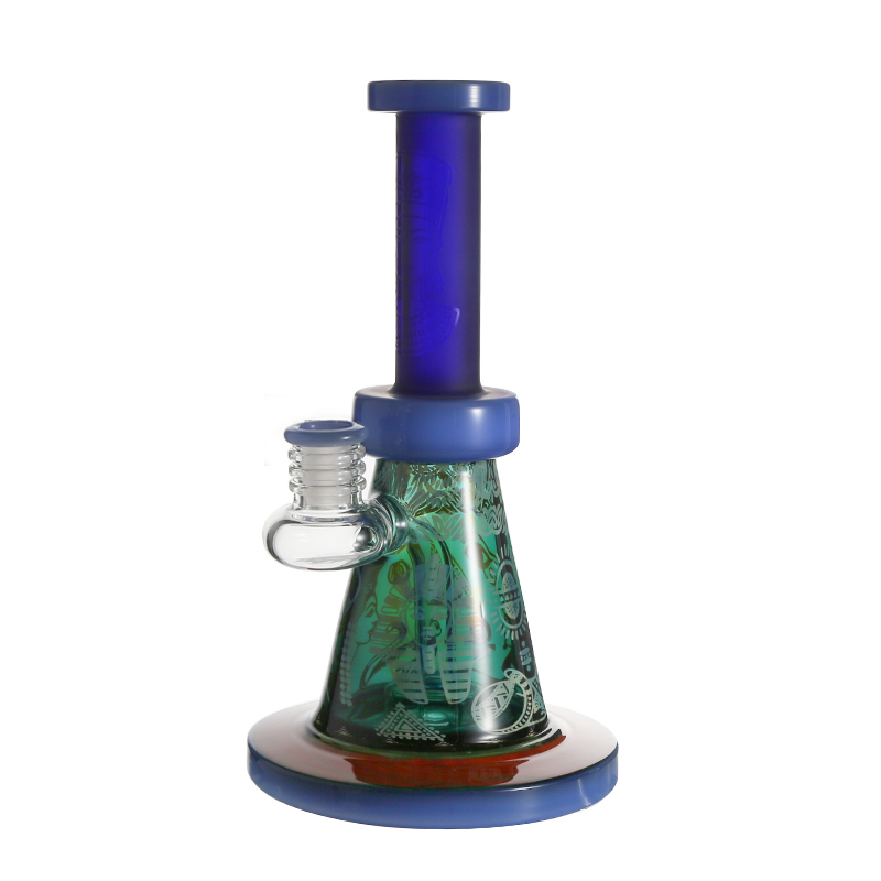 KDG Smoking Clear Water Bottle Small Shishas Hookah Glass