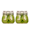 Glass Kitchenware 450ml 750ml Food Packaging Glass Jars with Sealing Top