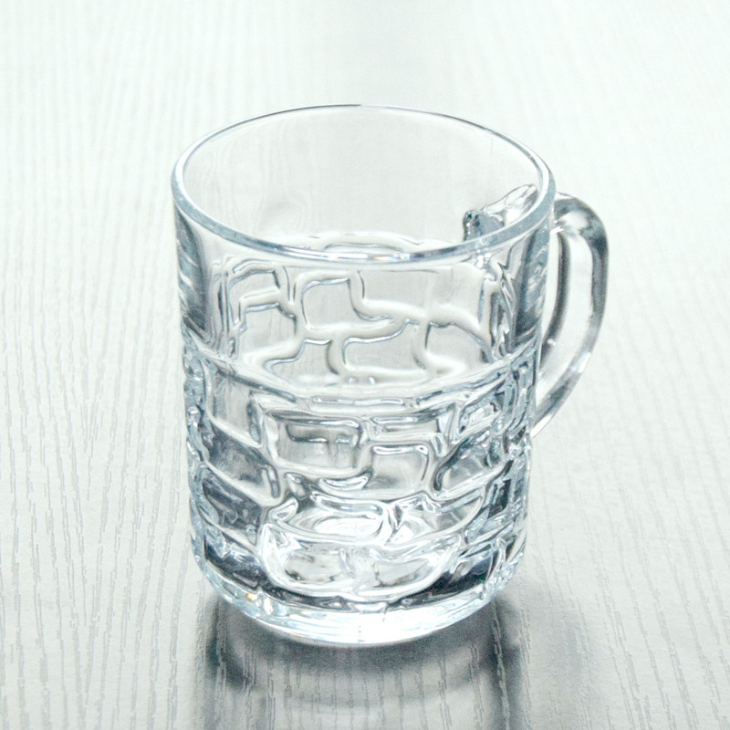 Pattern Design 8oz Glass Coffee Mugs Beverage Juice Milk Cups