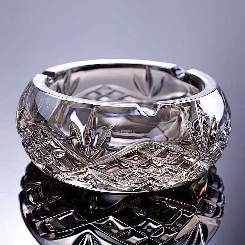 Christmas Gifts High Quality Nordic Glass Crafts Round Shape