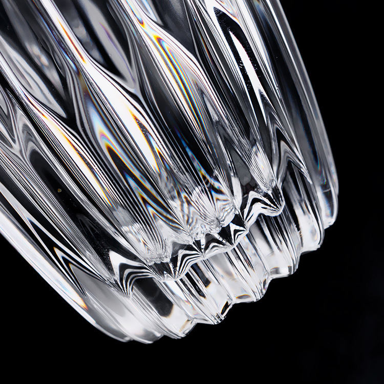 Designed Luxury 285ml Glass Drinking Vodka Liquor Cups 