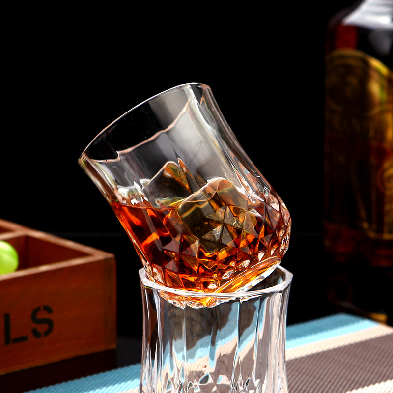 230ml Glass Drinking Liquor Cups For Whisky Vodka