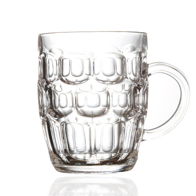 Custom Patterns High Quality 560ml Glass Beer Cup