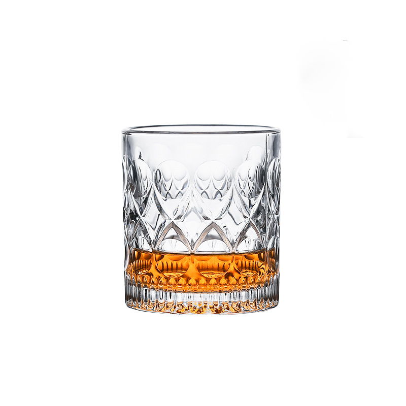 340ml Liquor Glass Cup Crystal Whisky Cups
