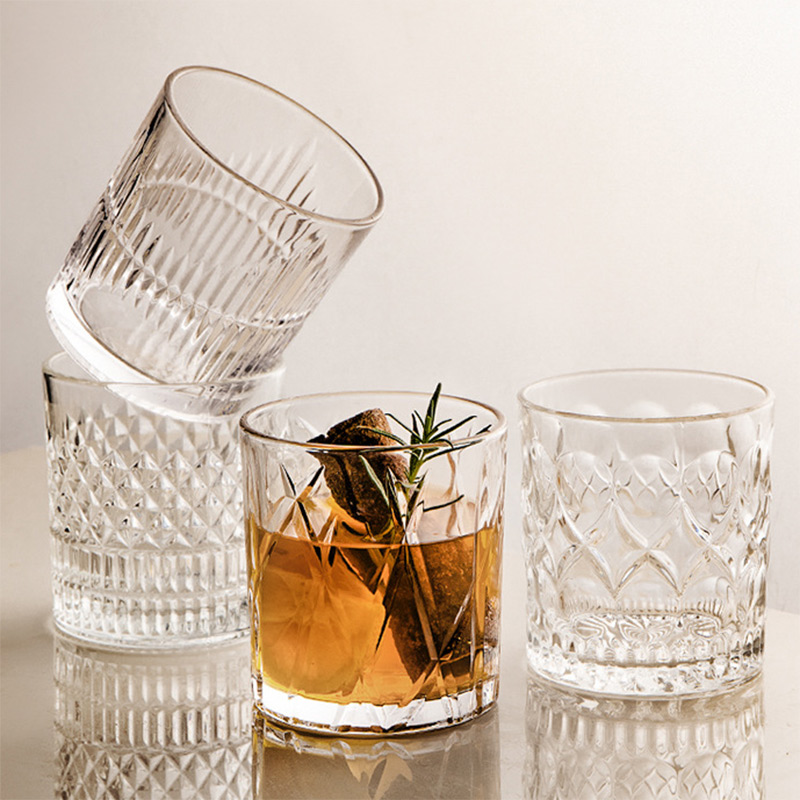 340ml Liquor Glass Cup Crystal Whisky Cups