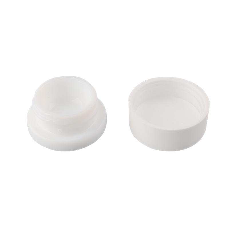 KDG Square Round Clear Glass 3ml 5ml 6ml Marijuana Concentrate Jar