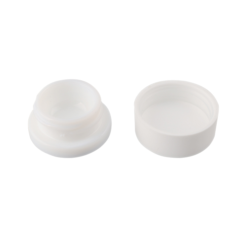 KDG Square Round Clear Glass 3ml 5ml 6ml Marijuana Concentrate Jar