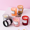 Colorful Handmade Natural Soy Wax Scented Candles Home Decoration
