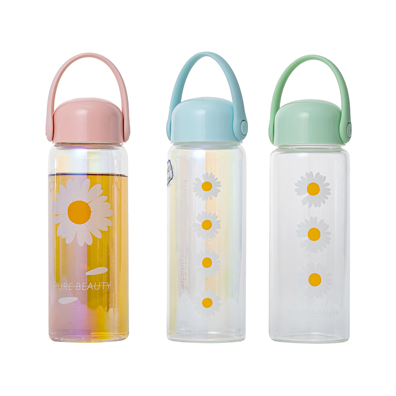 KDG Factory Portable Water Bottles With Caps Handle