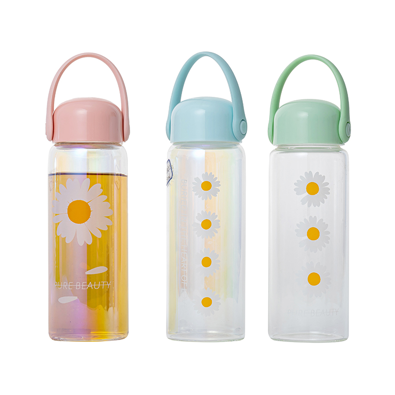 KDG Factory Portable Water Bottles With Caps Handle