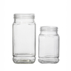 350ml 670ml Square Glass Honey Jars with Plastic Lid