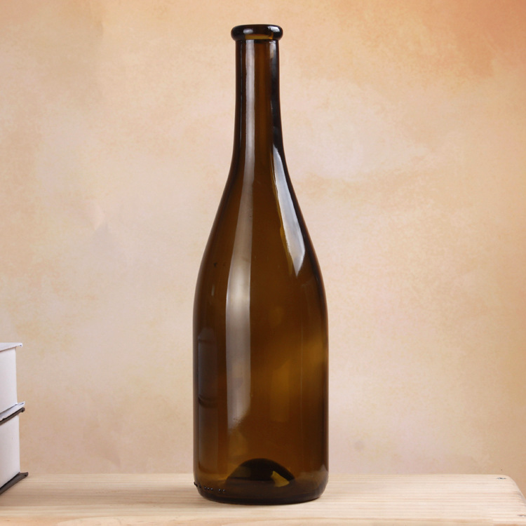Dark Green 700ml Red Bordeaux Wine Glass Bottles with Cork Lids