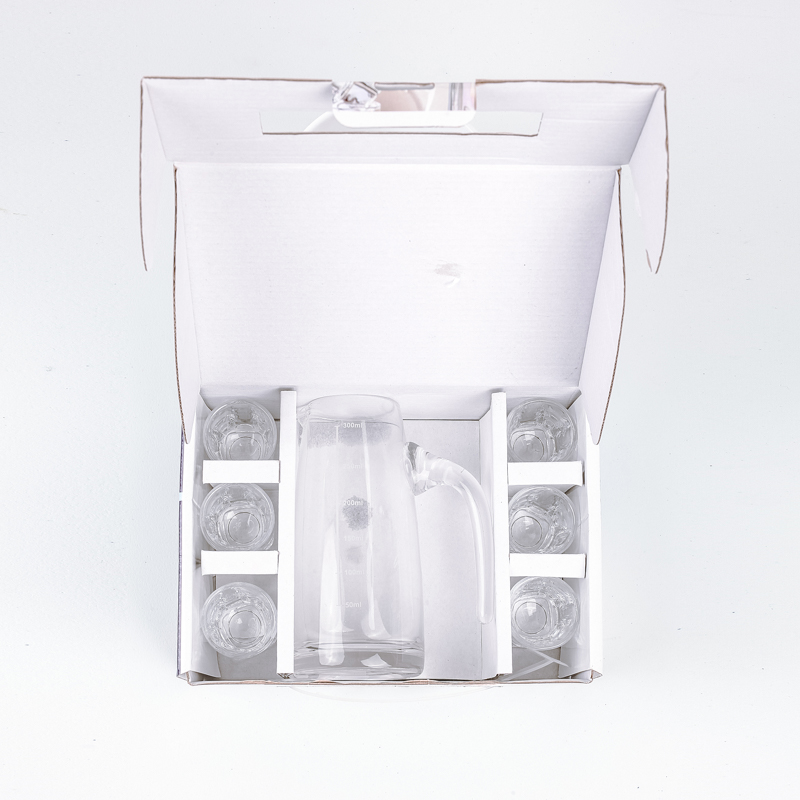 300ml Wine Glass Dispenser with 25ml Small Glass Drinking Cups