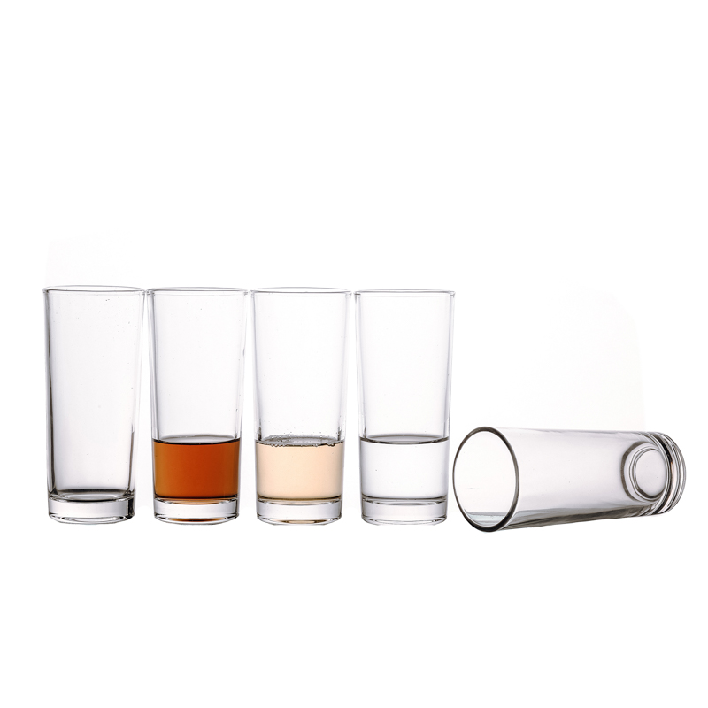 Round Glass Coke Cup Iced Coffee Beverage Glass Cup 300ml