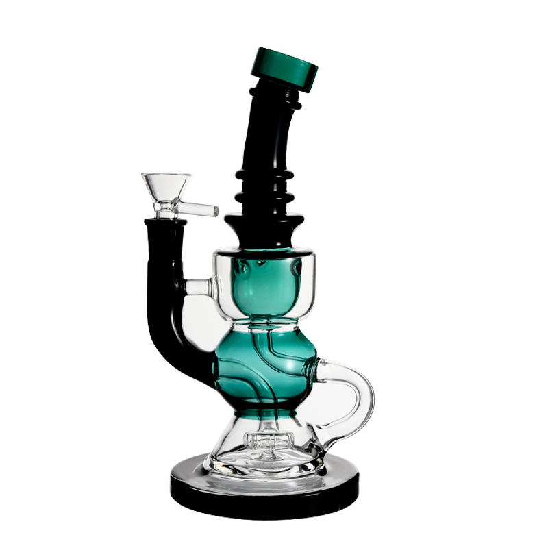 KDG Smoking Water Bottle Hookah Glass Transparent
