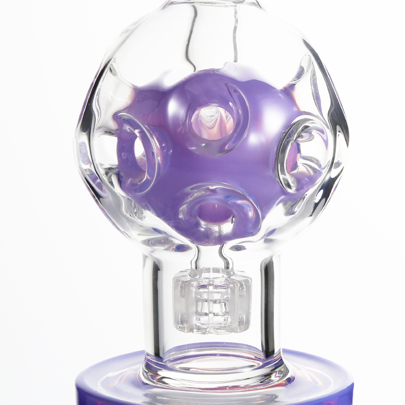 KDG Smoke Small Water Bottle Hookah Glass Transparent