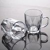 Hot Sale 8oz Clear Heat Resistant Glass Coffee Tea Mugs with Handle 