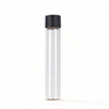 KDG transparent glass tube empty child resistant glass jar